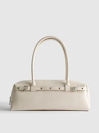 Eyelet Detail Shoulder Bag