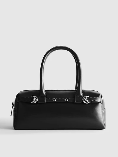 Eyelet Detail Shoulder Bag