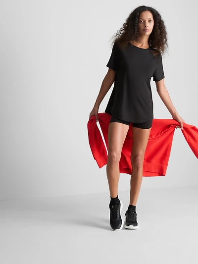 Mesh Detail Active Tee