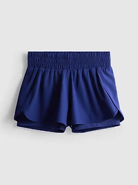 Double Layered Woven Running Shorts