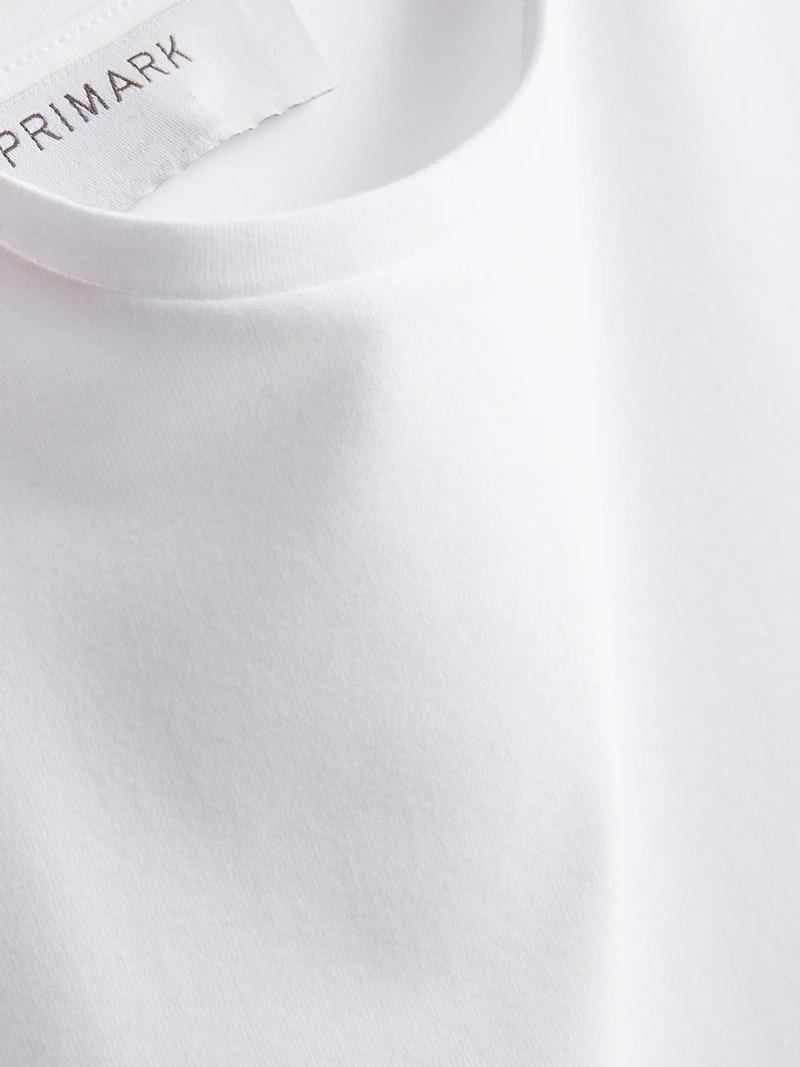Cotton-Rich Fitted Short-Sleeve Tee