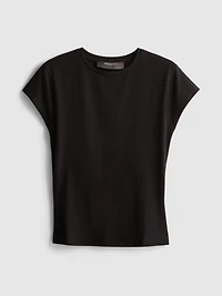 Cotton-Rich Fitted Short-Sleeve Tee