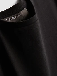 Cotton-Rich Fitted Short-Sleeve Tee