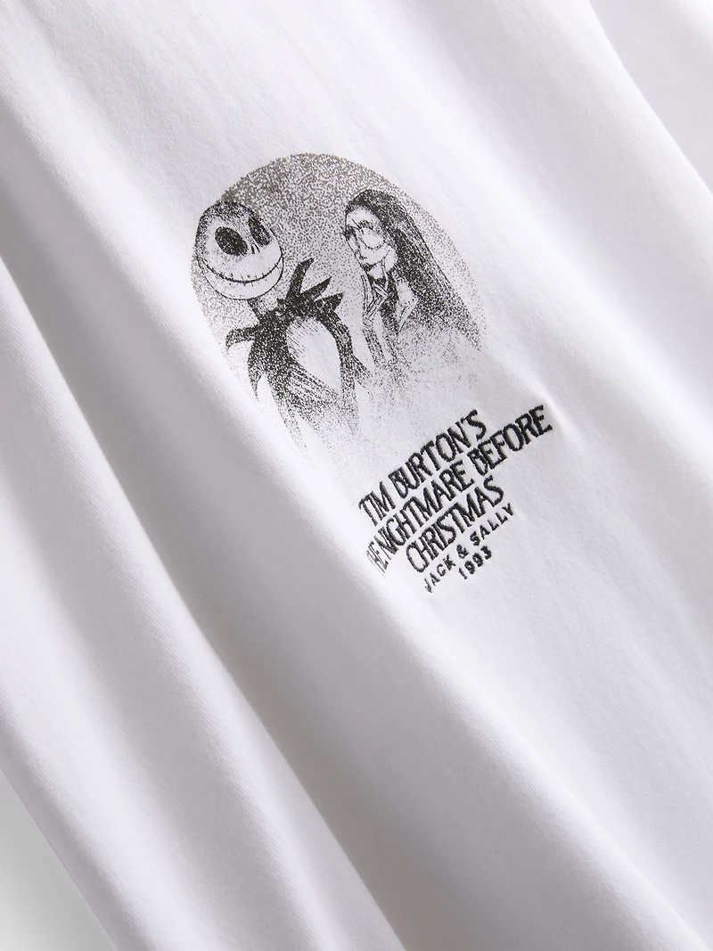Disney Tim Burton's The Nightmare Before Christmas Pumpkin Graphic Tee