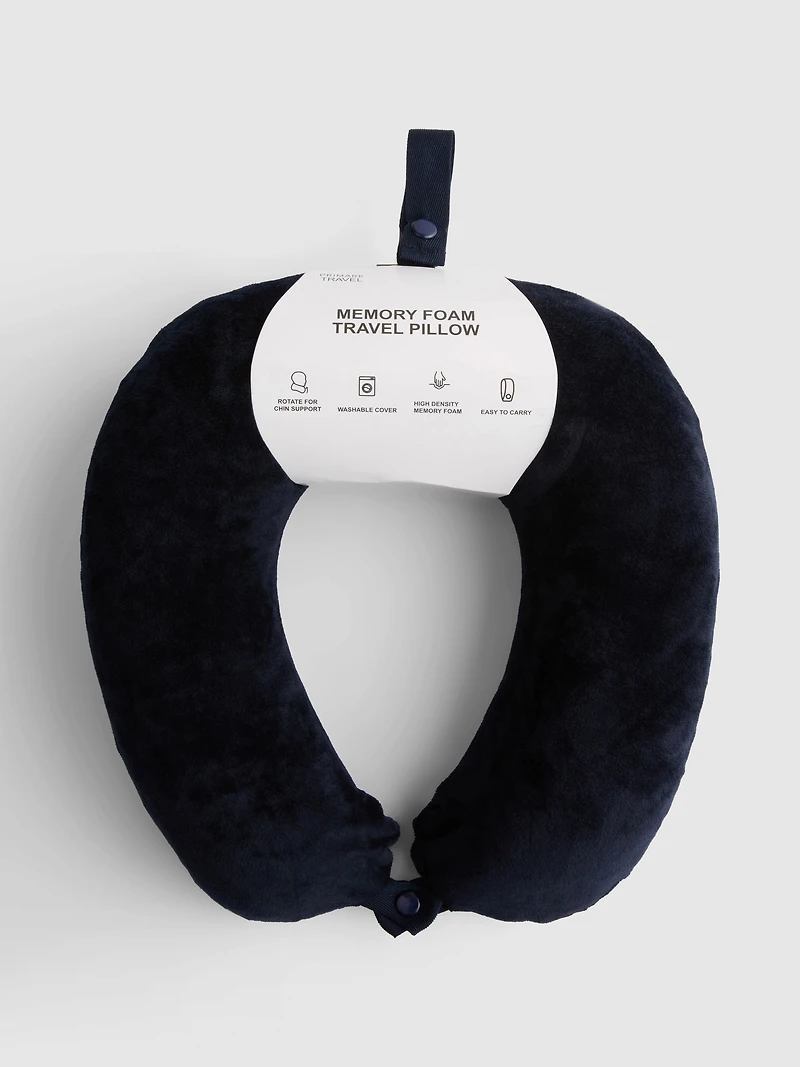 Memory Foam Travel Pillow