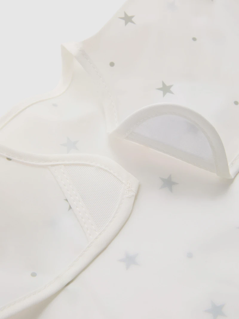 Star Print Coverall Bib