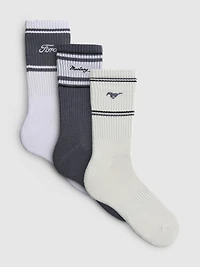 3-Pack Ford Crew Socks