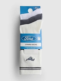 3-Pack Ford Crew Socks