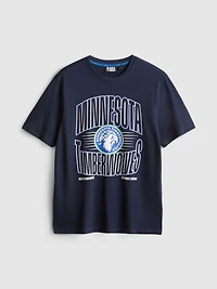 NBA Minnesota Timberwolves Pure Cotton Graphic T-Shirt