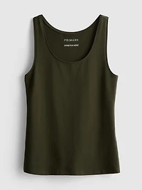 Cotton Rich Stretch Tank