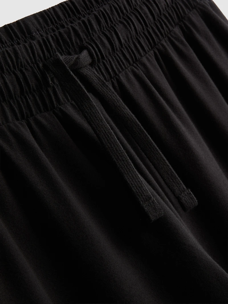 Mid-Rise Cotton Rich Straight Leg Pants