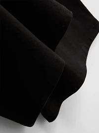 Mid-Rise Cotton Rich Straight Leg Pants