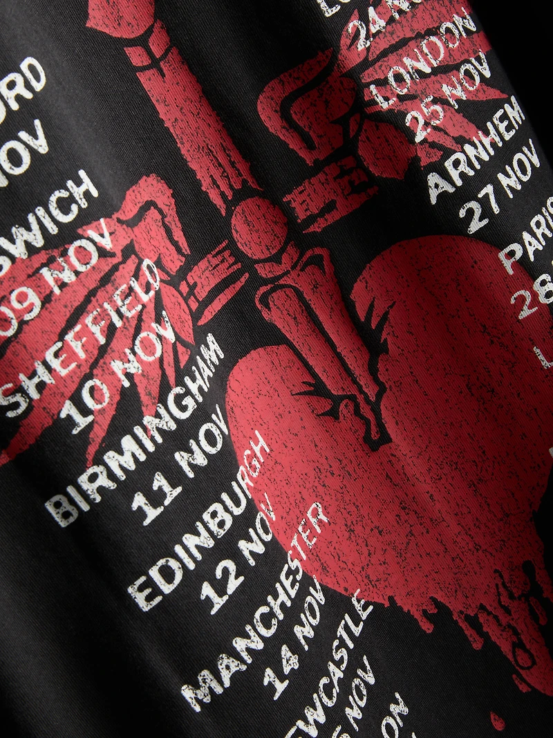 Bon Jovi Cotton Graphic Tour Tee