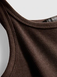 Cotton Rich Ribbed Tank Top