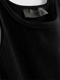 Cotton Rich Ribbed Tank Top