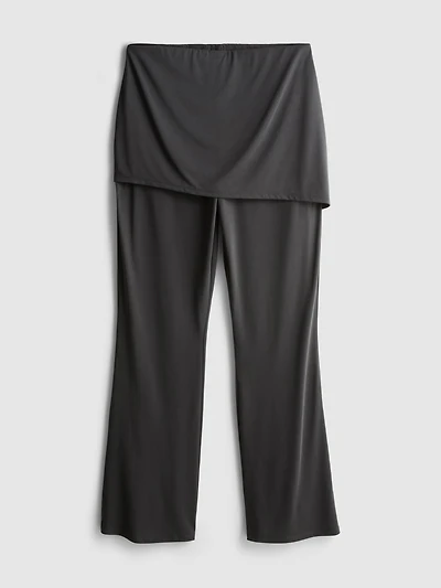 Double Layered Flared Leggings