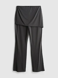 Double Layered Flared Leggings