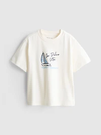 1-9yrs | Pure Cotton Graphic T-Shirt