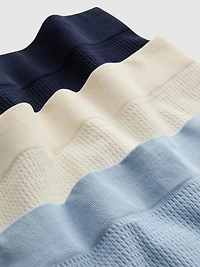 3pk Seamless Ribbed Boy Shorts