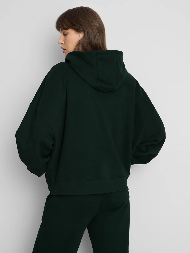 Paula Echevarría Cotton-Rich Zip-Up Hoodie