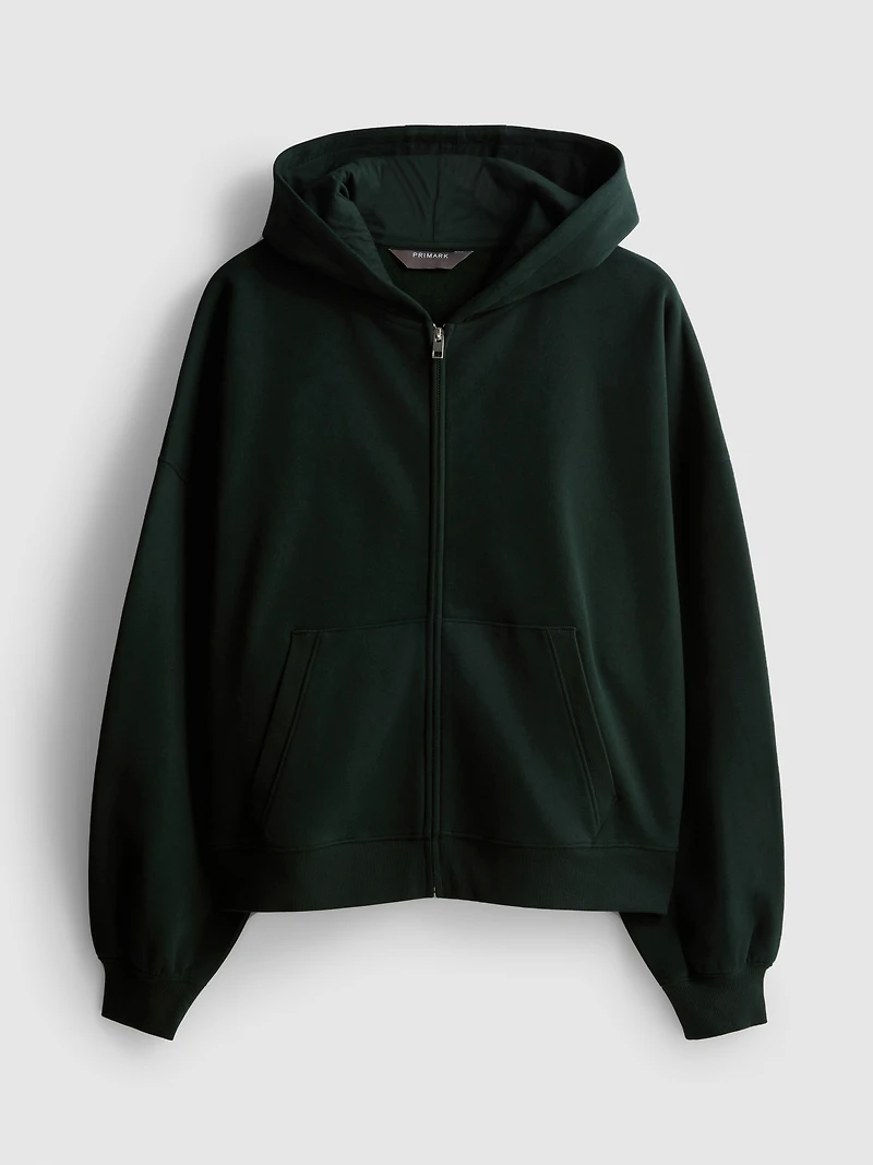 Paula Echevarría Cotton-Rich Zip-Up Hoodie