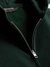 Paula Echevarría Cotton-Rich Zip-Up Hoodie