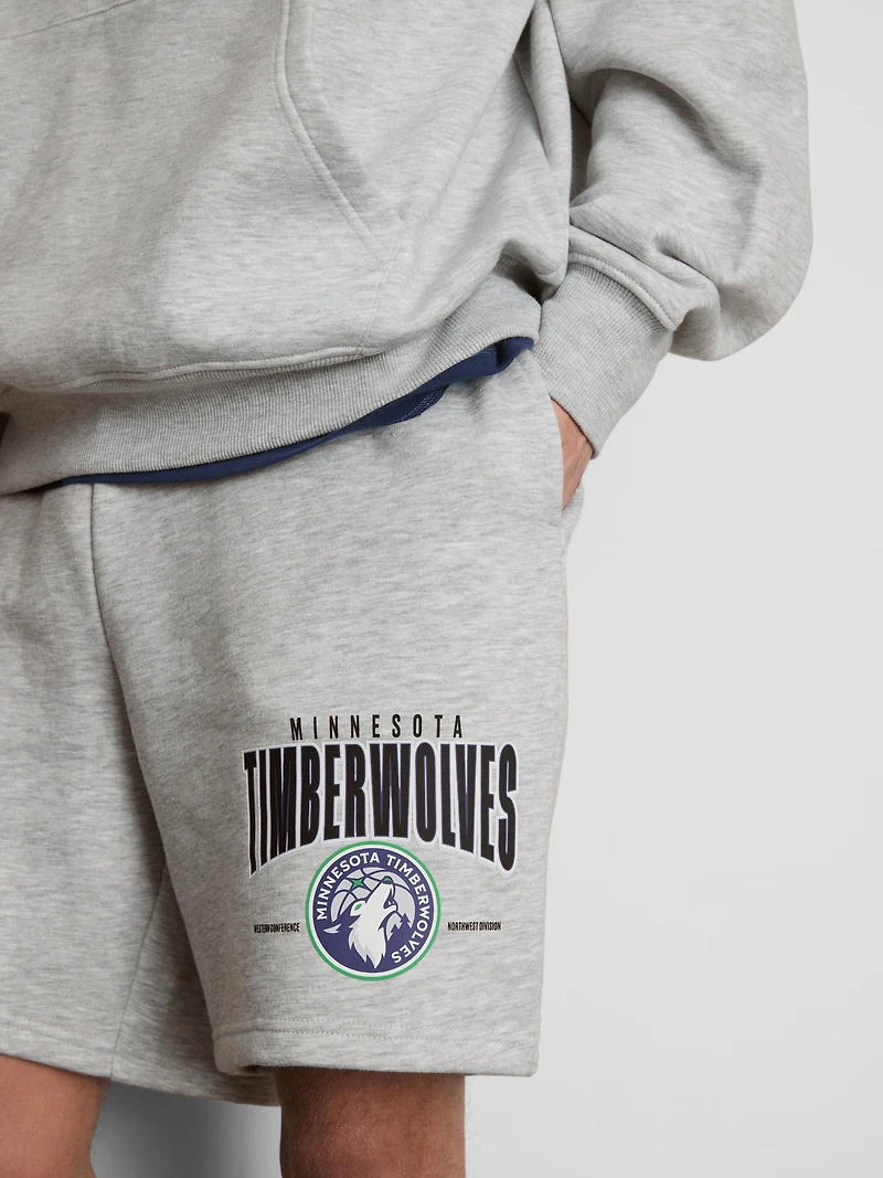 NBA Minnesota Timberwolves Cotton Rich Shorts