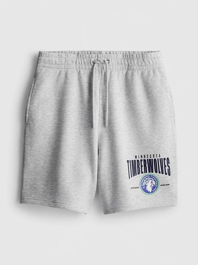 NBA Minnesota Timberwolves Cotton Rich Shorts
