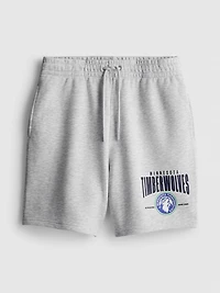 NBA Minnesota Timberwolves Cotton Rich Shorts