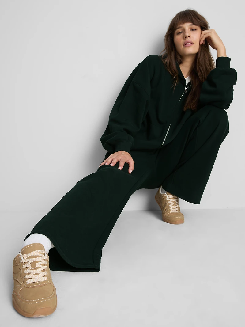 Paula Echevarría Cotton Rich Wide Leg Joggers