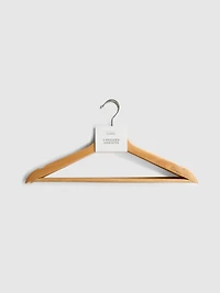 5-Pack Wooden Clothes Hangers