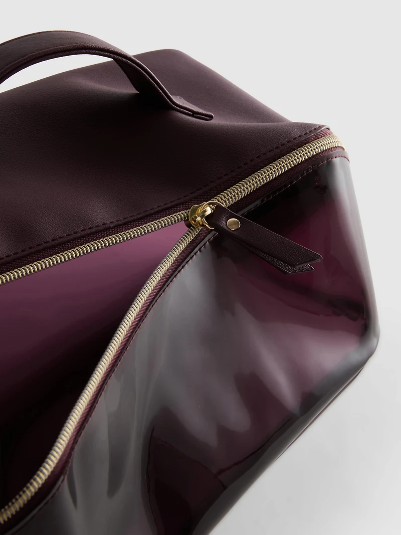 Tinted Flat-Lay Wash Bag