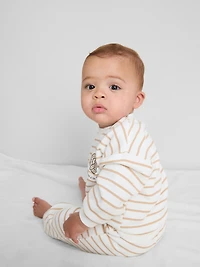 0-18mths | Cotton Rich Pretzel Sweatshirt and Joggers Set