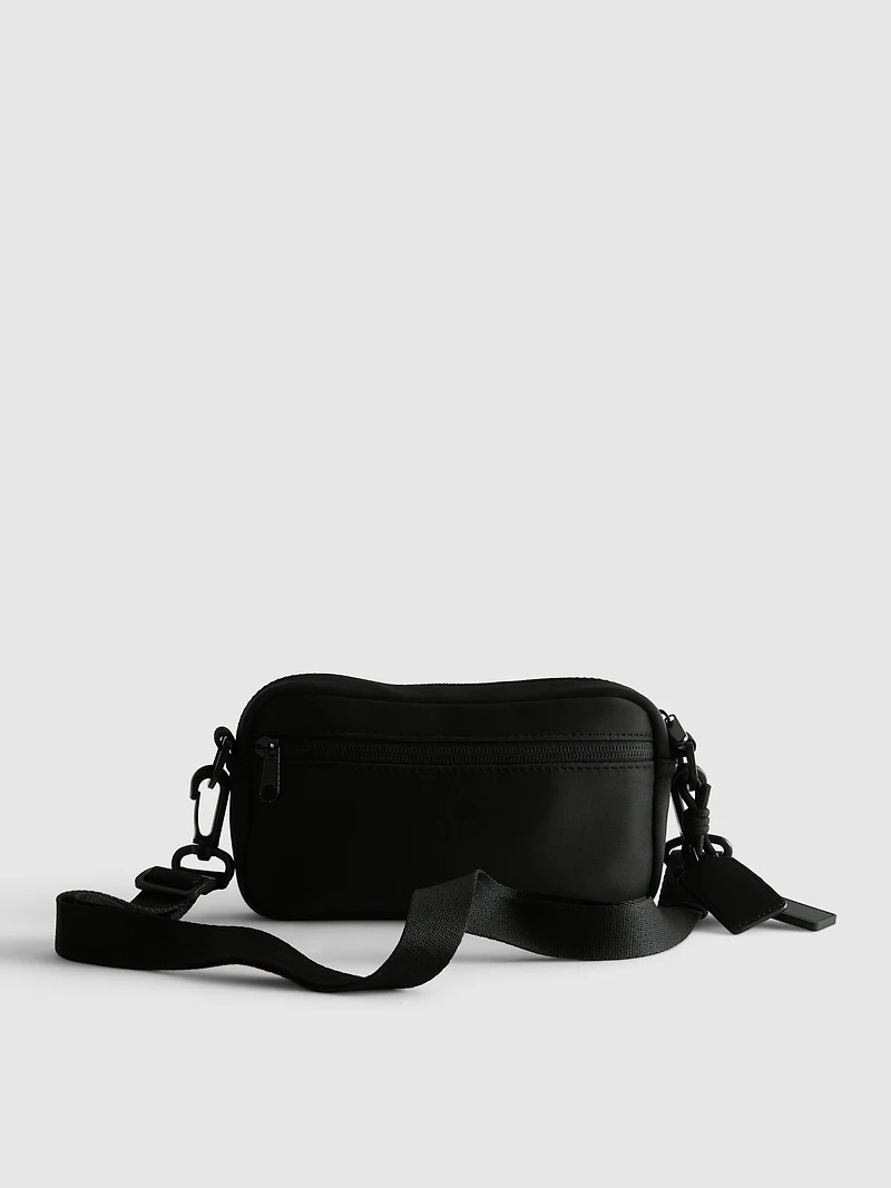 Double Zip Crossbody Bag