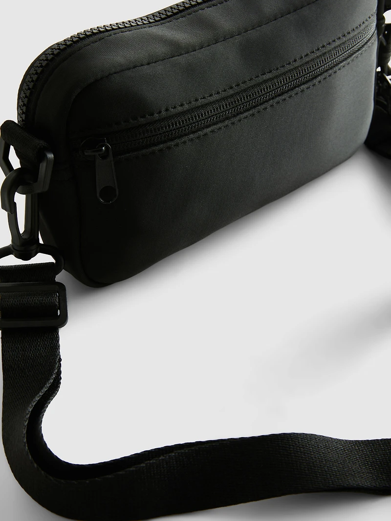 Double Zip Crossbody Bag