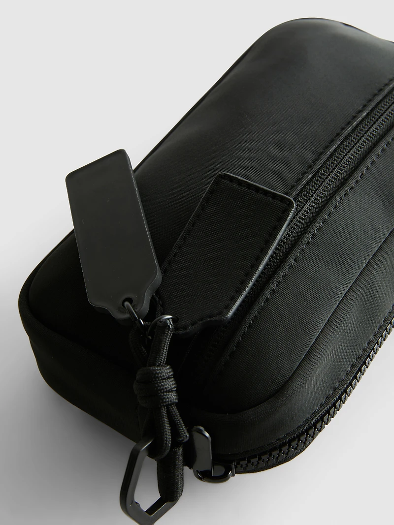 Double Zip Crossbody Bag