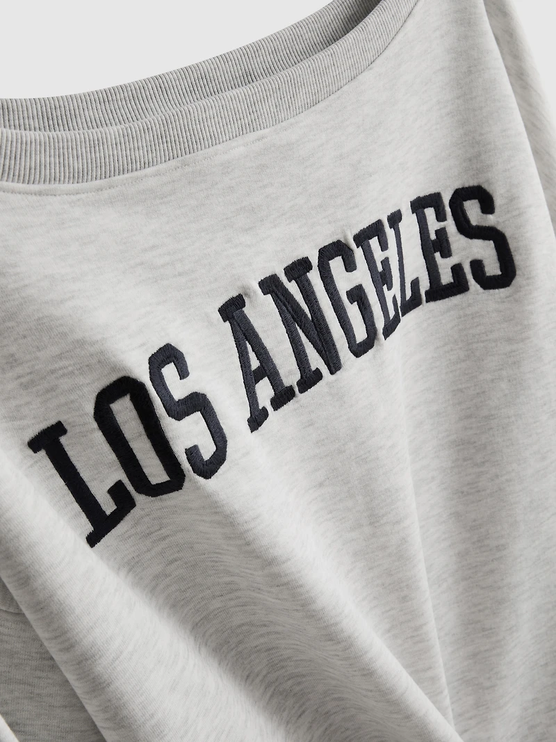 The Primark Scene | Slogan Off-Shoulder Sweatshirt