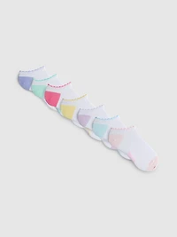 7pk Cotton Rich Days of the Week Sneaker Socks