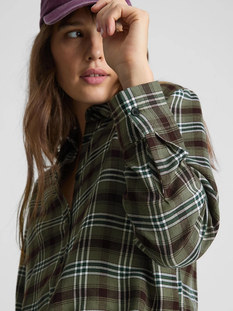 Paula Echevarría Classic Check Shirt