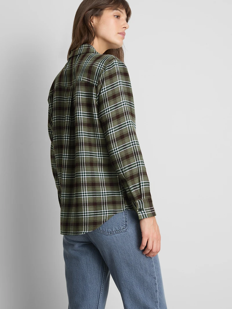 Paula Echevarría Classic Check Shirt