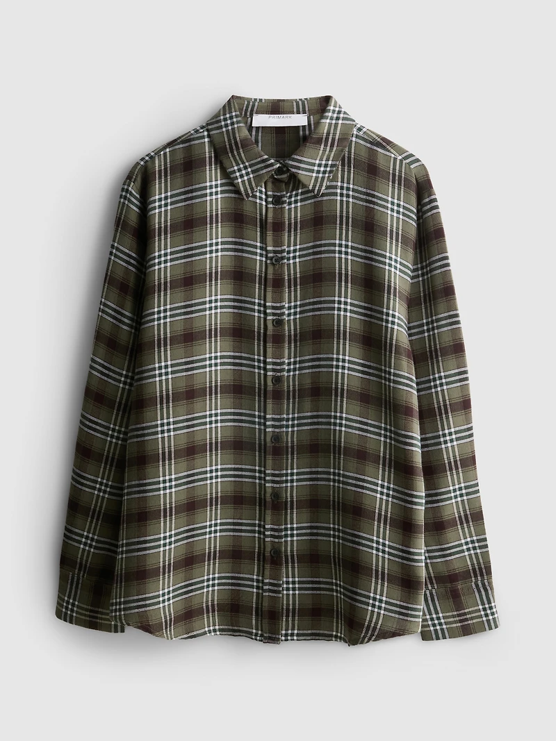 Paula Echevarría Classic Check Shirt