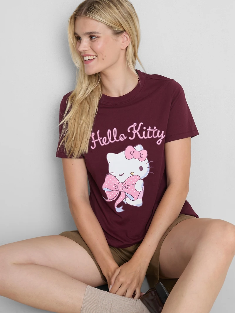 Hello Kitty Pure Cotton Graphic Tee