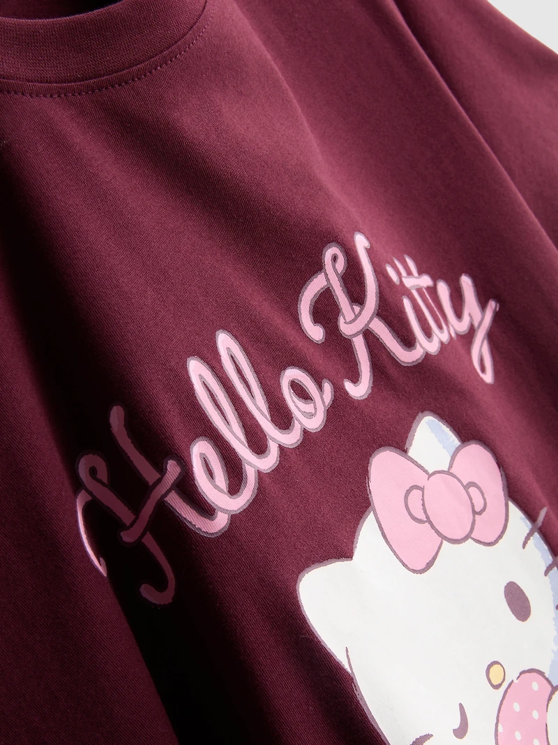 Hello Kitty Pure Cotton Graphic Tee