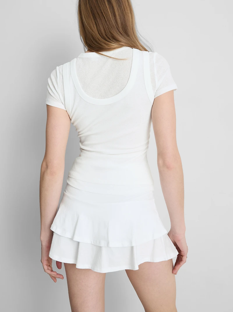 Double Layered Tank T-Shirt