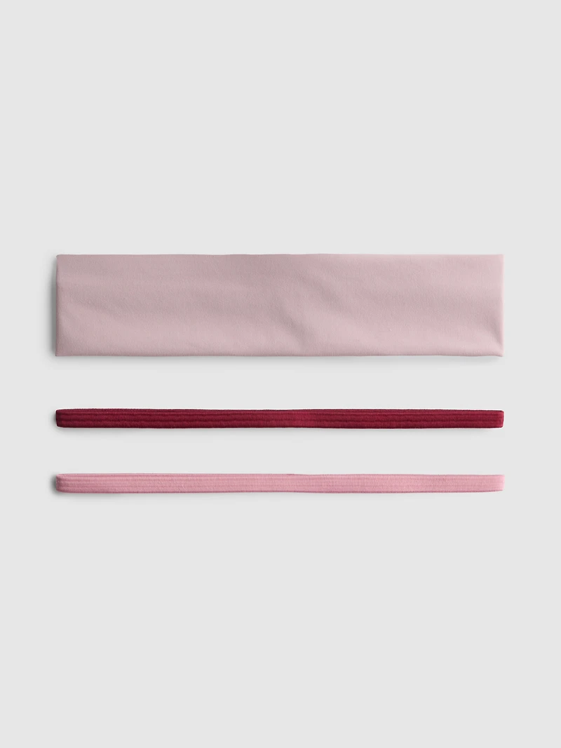 3-Pack Stretch Headbands