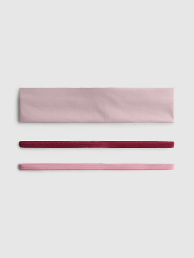 3-Pack Stretch Headbands