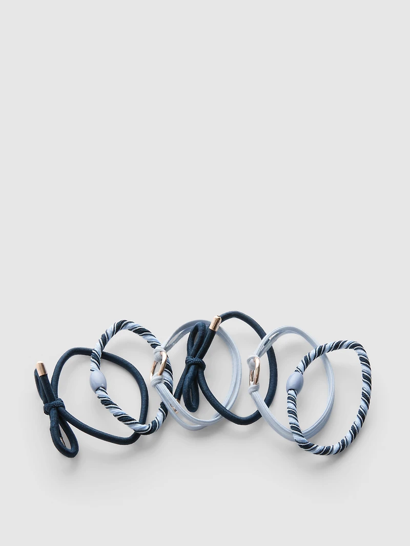 6pk Assorted Hair Ties