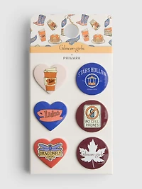 6pk Gilmore Girls Pins