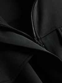 Modal Blend Cinched Track Top