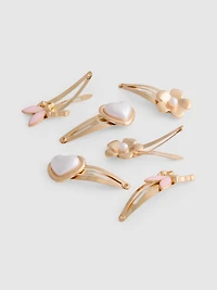 6pk Fairy Hair Clips